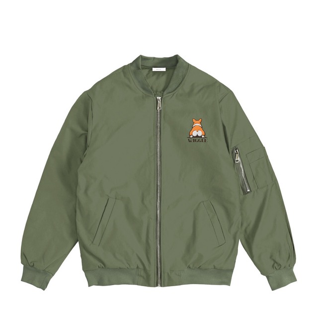BUM MA-1 -Khaki-　[T0091]