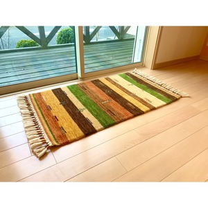 ギャッベ風ラグ　AC239