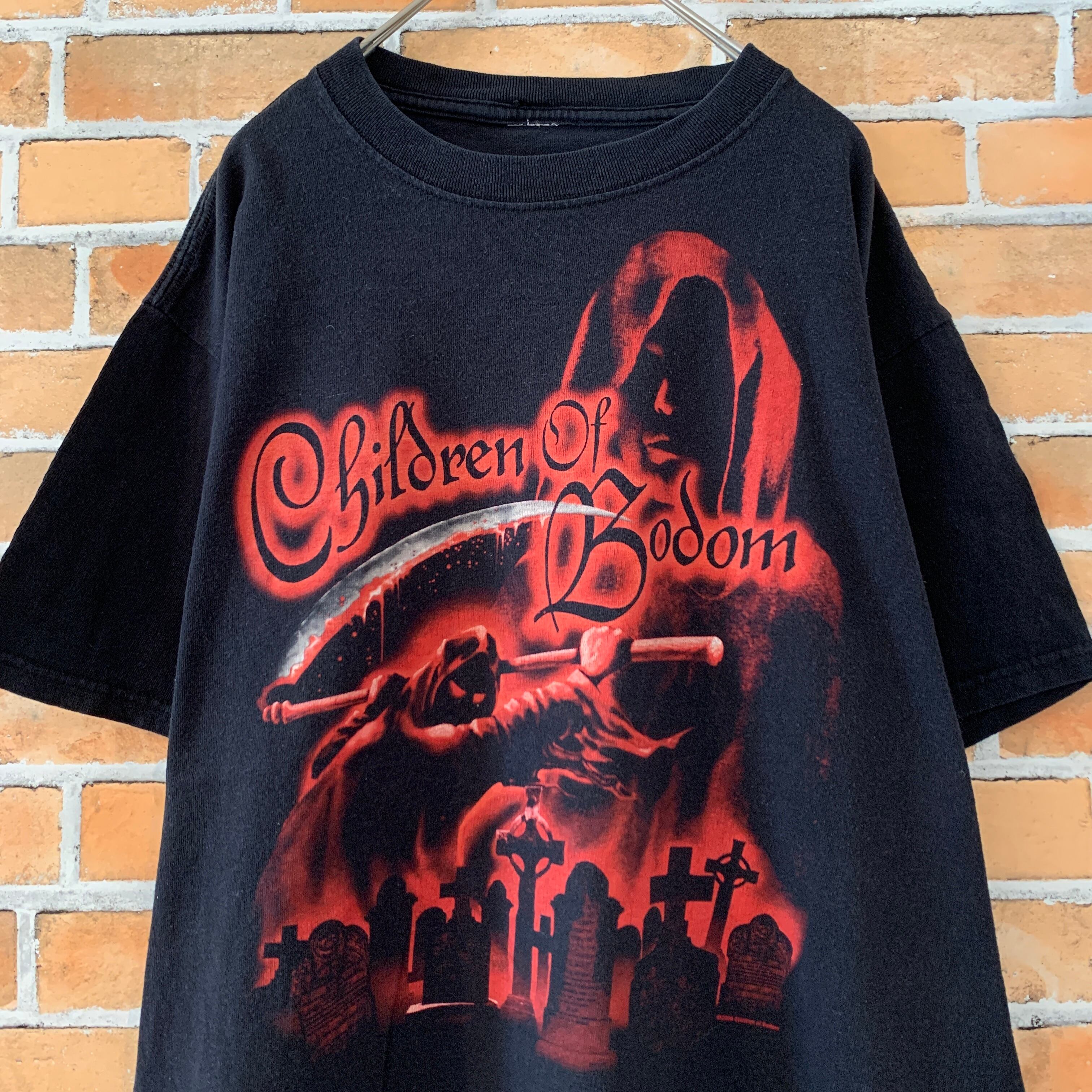 欲しいの Children Of Bodomチルドレンオブボドム迷彩Tシャツ soilwork ソイルワーク バンドTシャツ デスメタル メロデス