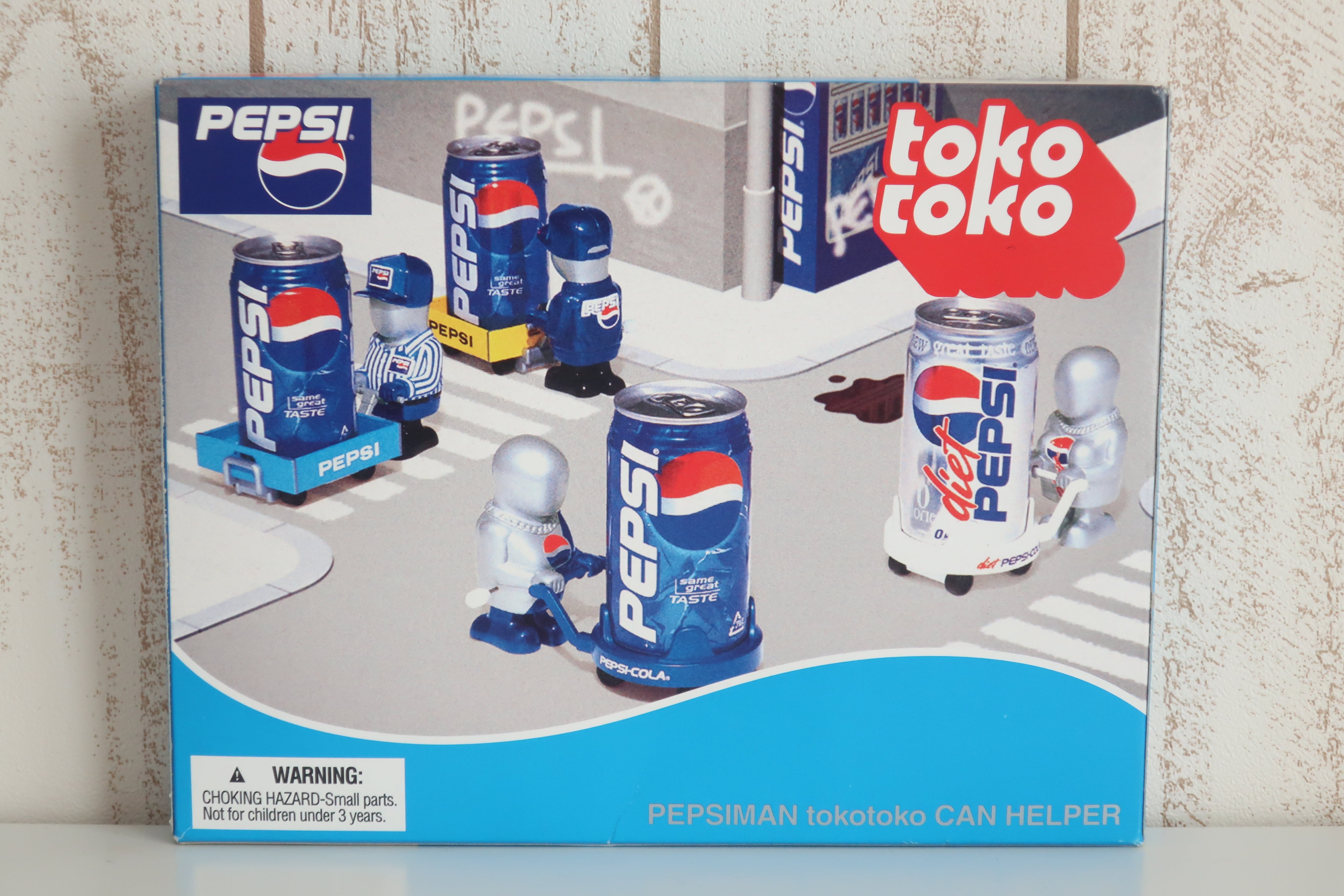 PEPSIMAN tokotoko CAN HELPER | TOY SHOP BCB