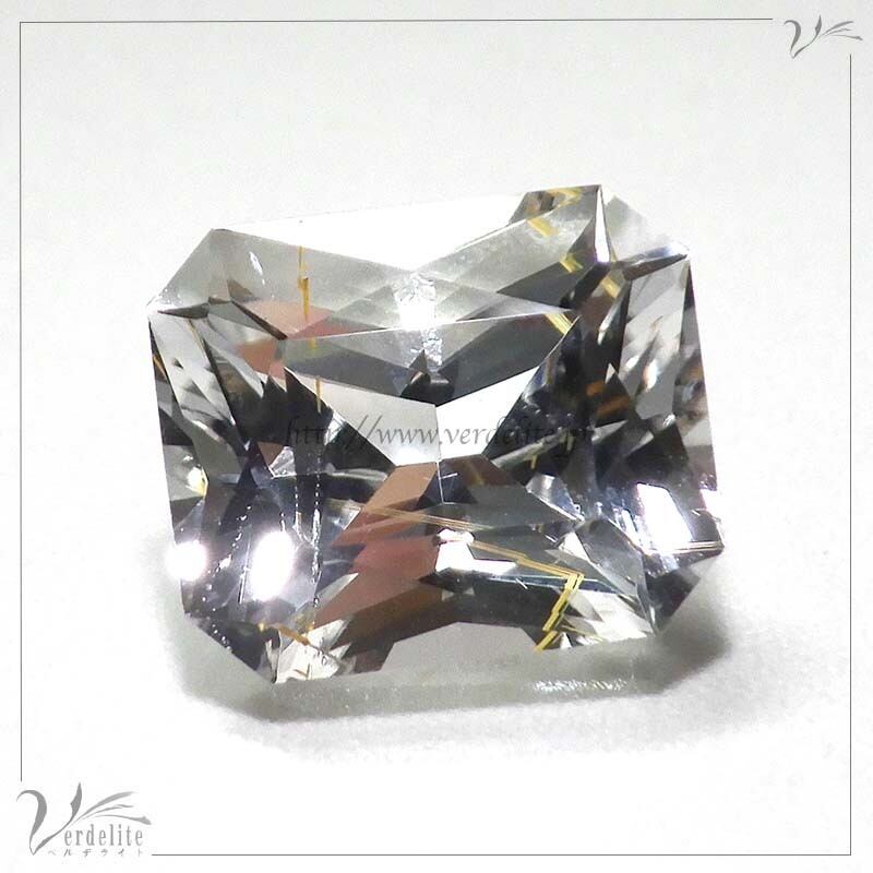 ルチルトパーズ 4.53ct VB257(Z220) | Verdelite（ベルデライト)