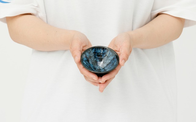 【井上萬二窯　井上祐希】有田焼／天目　小鉢　※お好きな柄をお選びください