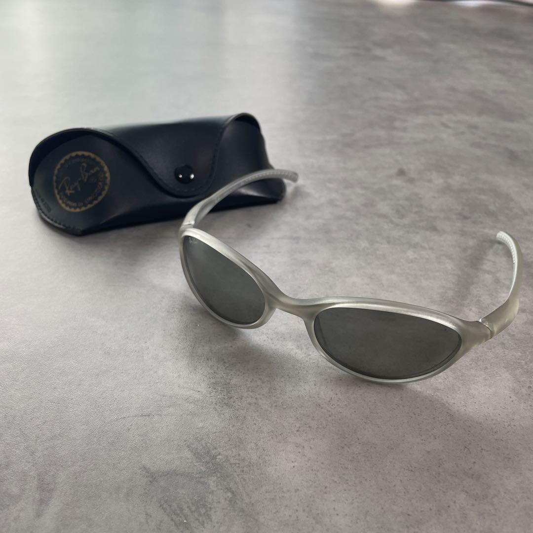 【激レア】RayBan CUTTERS クリアグレーフレーム サングラス