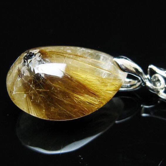 タイタンルチルクォーツ*ペンダントトップ | Pay ID