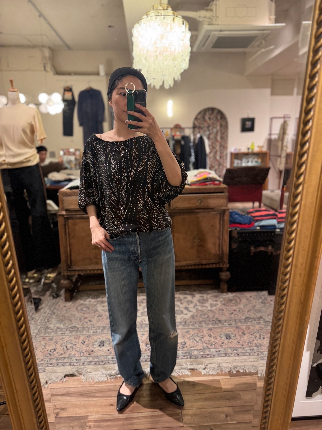 Mid 70s Levi's 501 "66 Single" (66前期) Selvedge / Sun-faded Ice Blue
（70年代半ば リーバイス 501 66前期 / 耳付き・極上フェード）