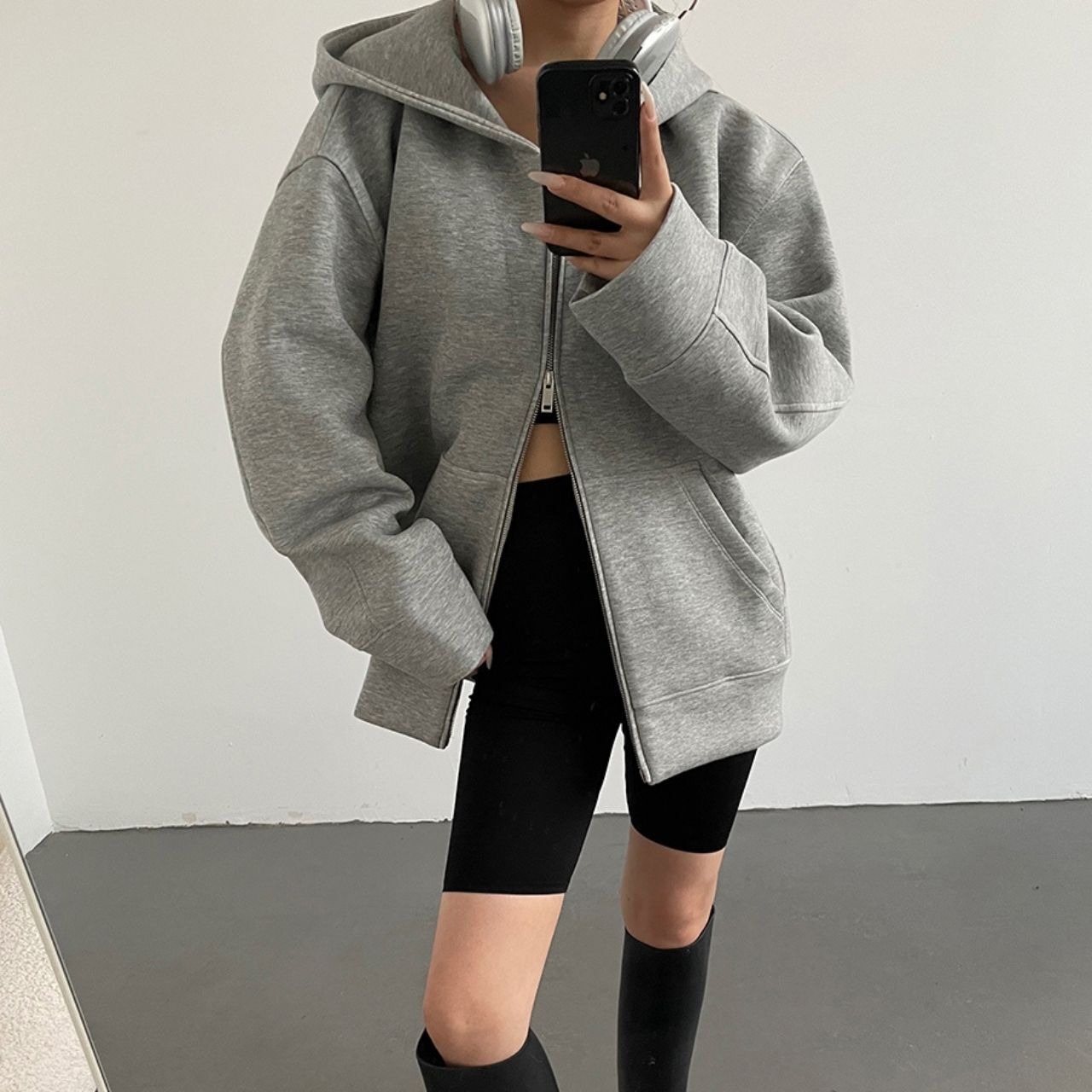 両ジップベーシックフーディー　LT0020004