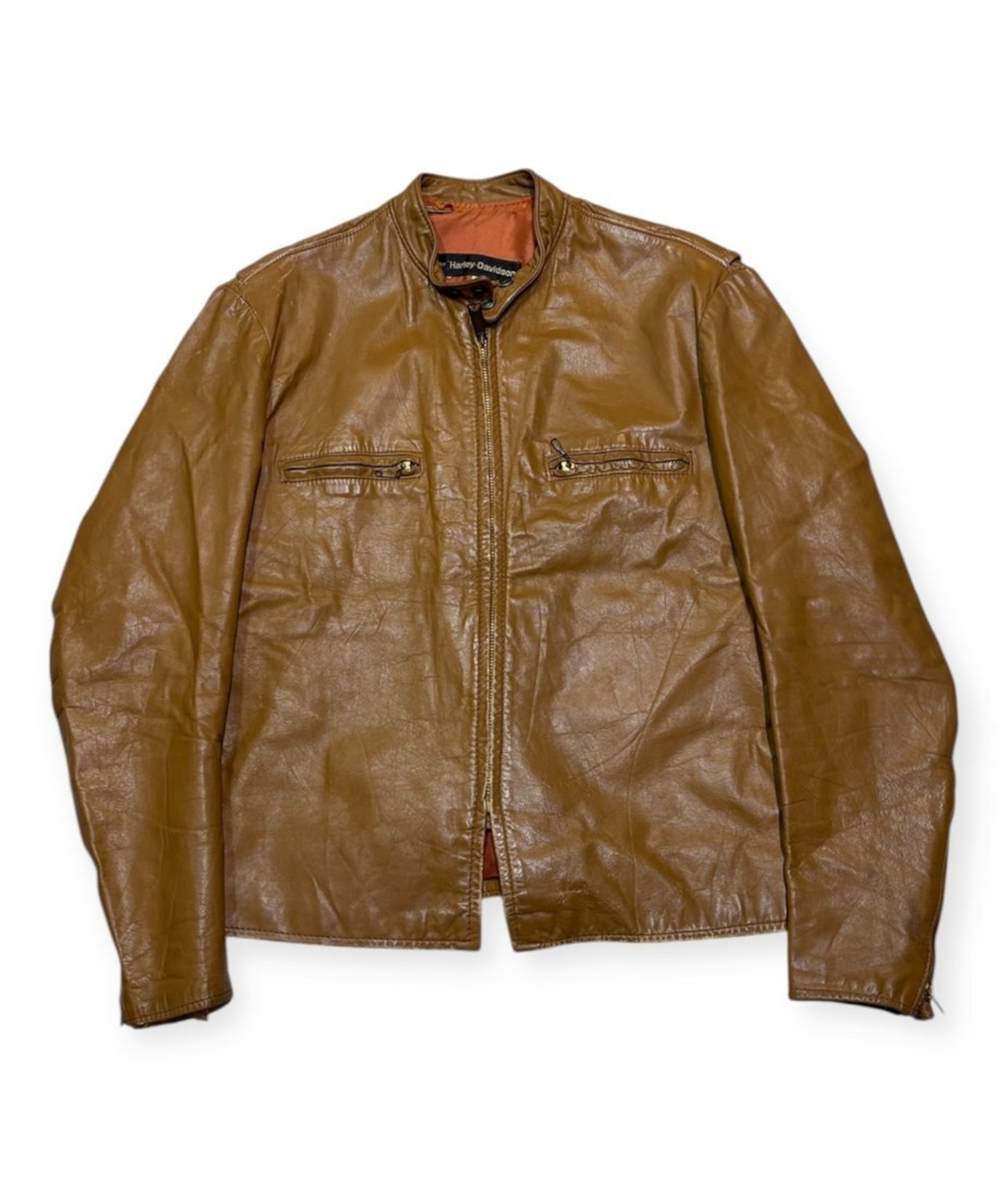 1970s HARLEY-DAVIDSON AMF シングルライダースジャケット ハーレーダビッドソン