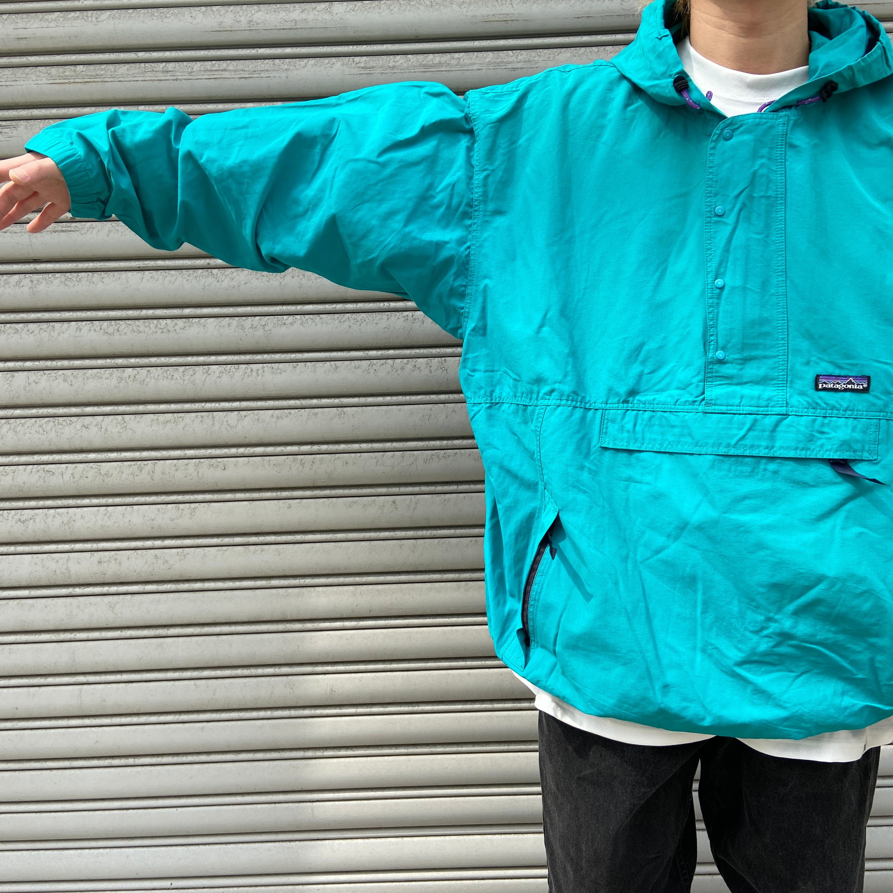 90s USA製 patagonia バキーズプルオーバー アノラック XL 90s USA製 patagonia バキーズプルオーバー アノラック XL