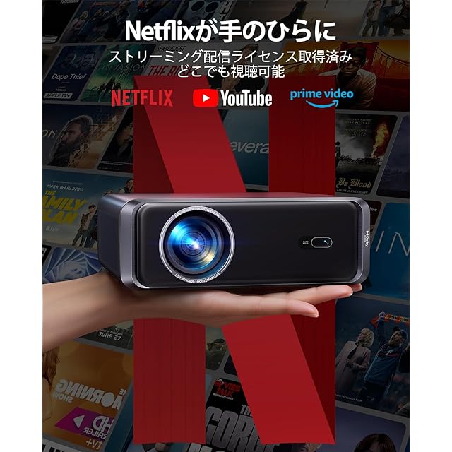プロジェクター iWiMiUS P65 4k 1000ASNI 【公式通販】