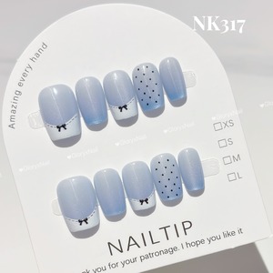 NK317 ネイルチップ サイズXS/S/M