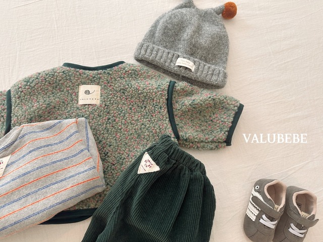 【予約/特典】valu bebe / Cotton candy tumble jacket