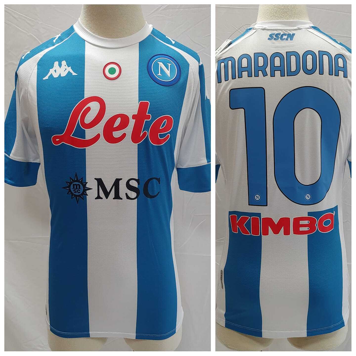 87 88 Serie A SSC NAPOLI ナポリ ユニフォーム - 記念グッズ