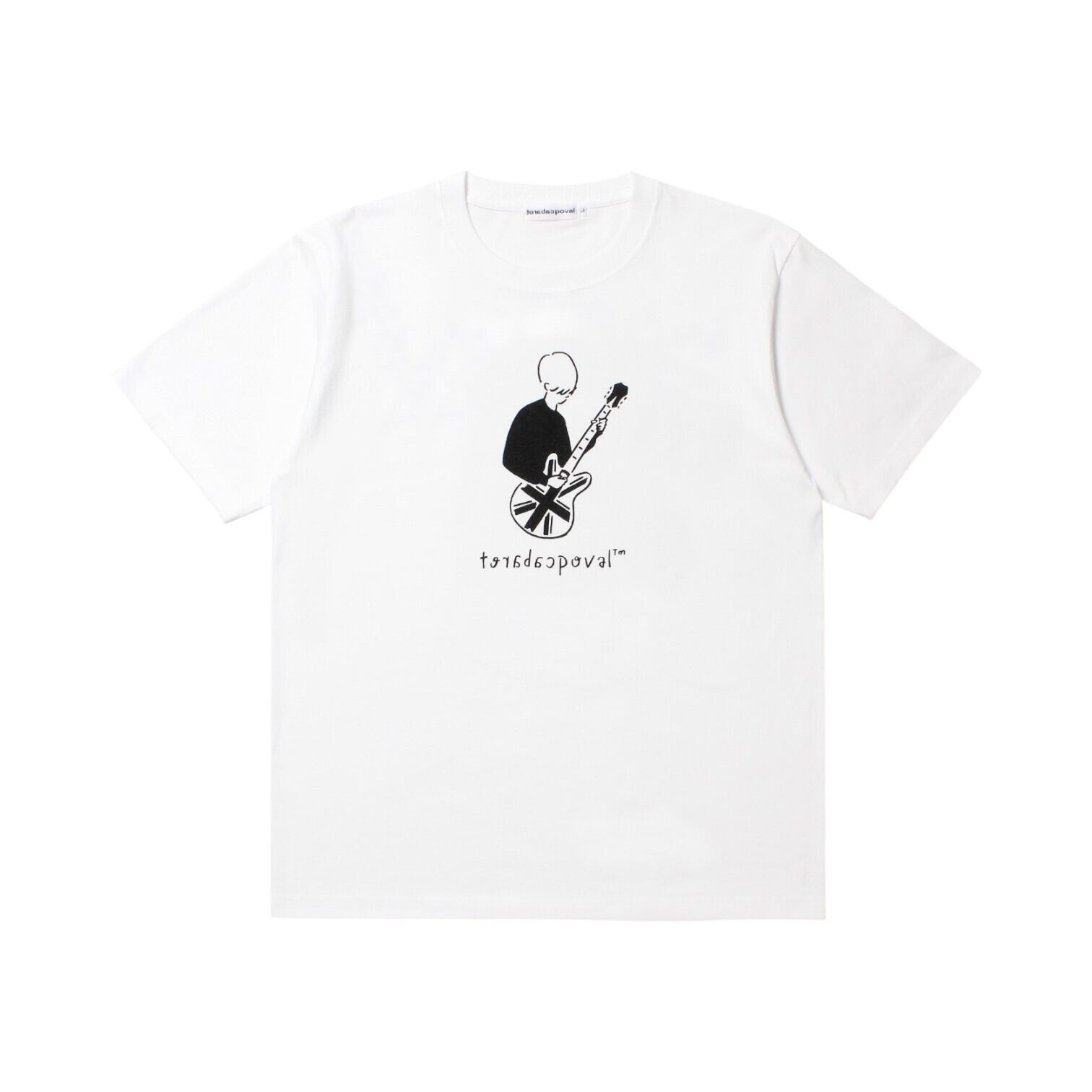 【Cabaret Poval】Yu Nagaba Maine Road Tee(White)〈国内送料無料〉
