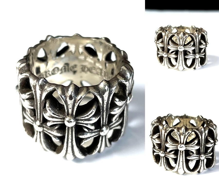 CHROME HEARTS クロムハーツ 名作 セメタリー クロス リング CHROME HEARTS クロムハーツ 名作 セメタリー クロス リング