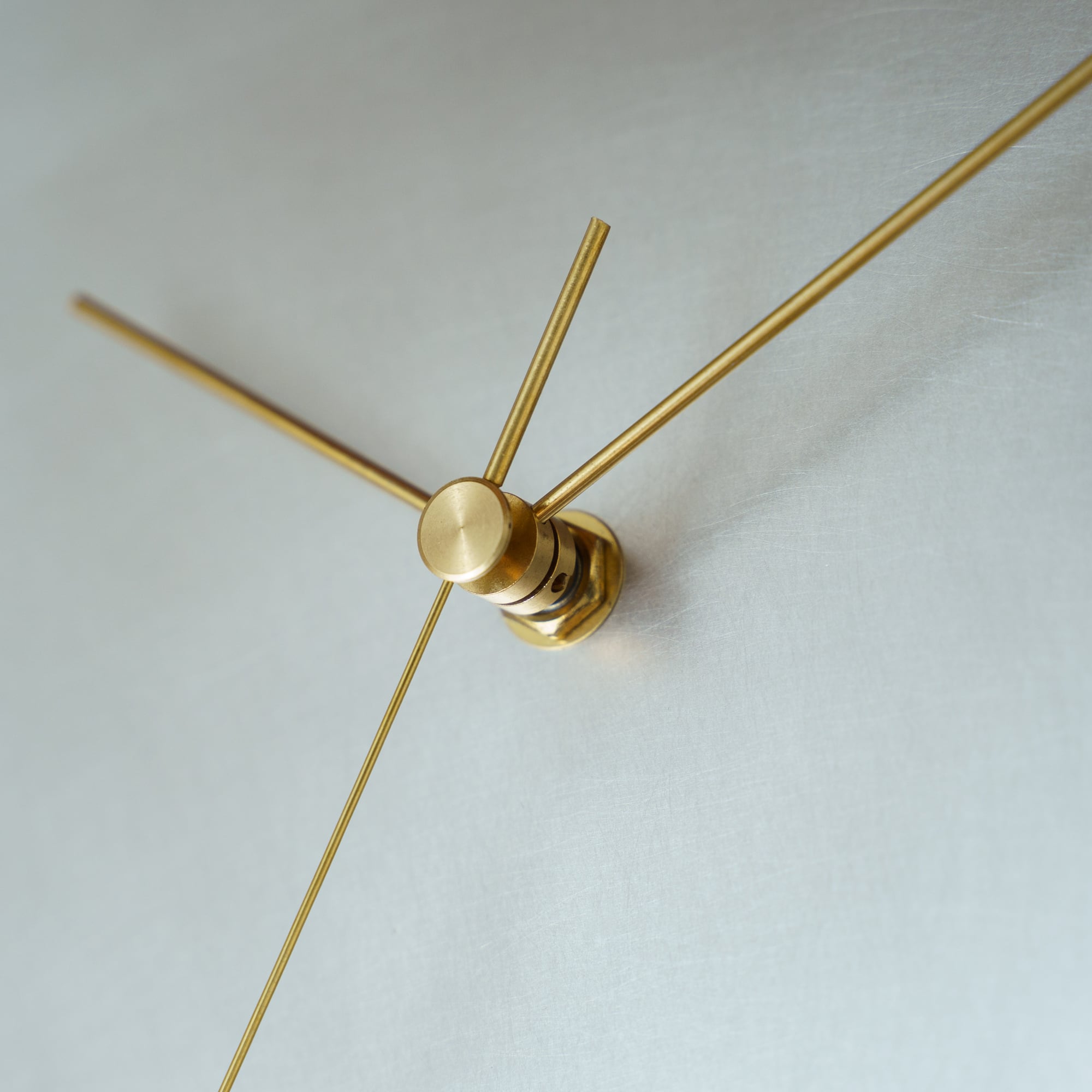 minimal wall clock 220 _ plain / aluminum 壁掛け時計 220 無地