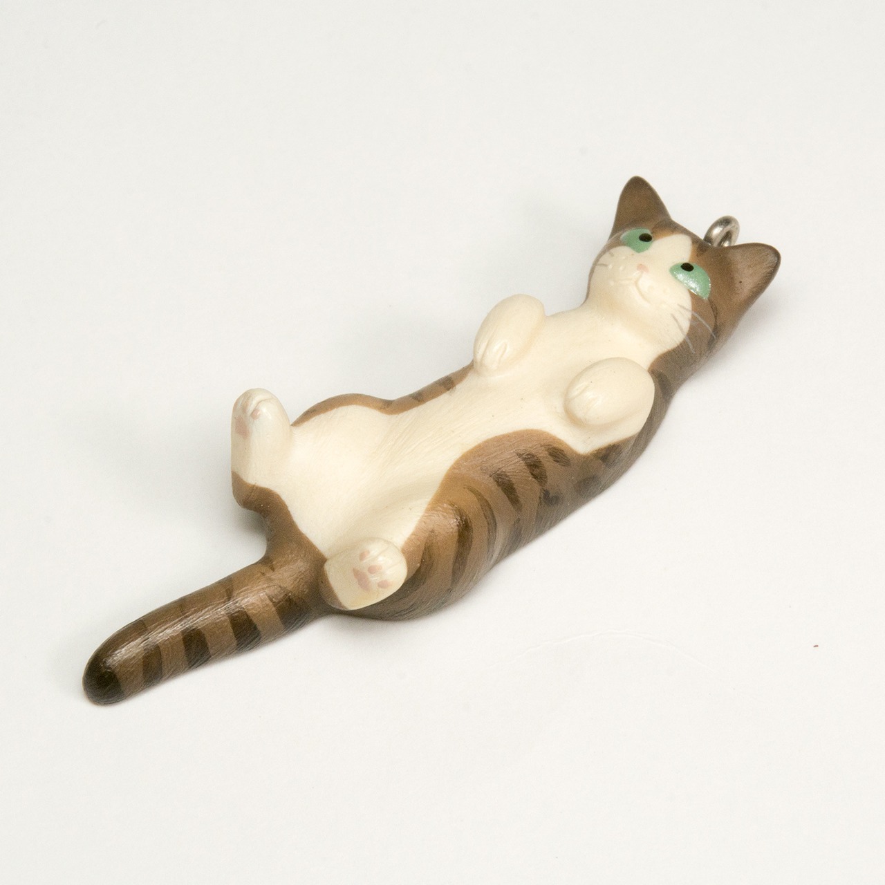 ペットラバーズ 猫どん LadyCat vol,7 キジトラ白 ビーズ ストラップ N-2703