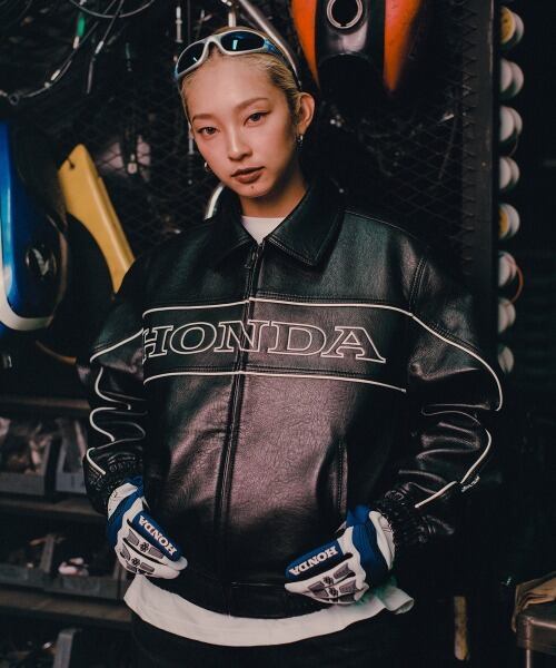 ☆BOYNEXTDOOR リウ 着用！！【HONDA MOTORCYCLE】Motorcycle Piping