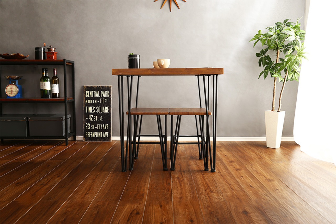 ヴィンテージダイニング3点セット【Umbure-ウンビュレ-】