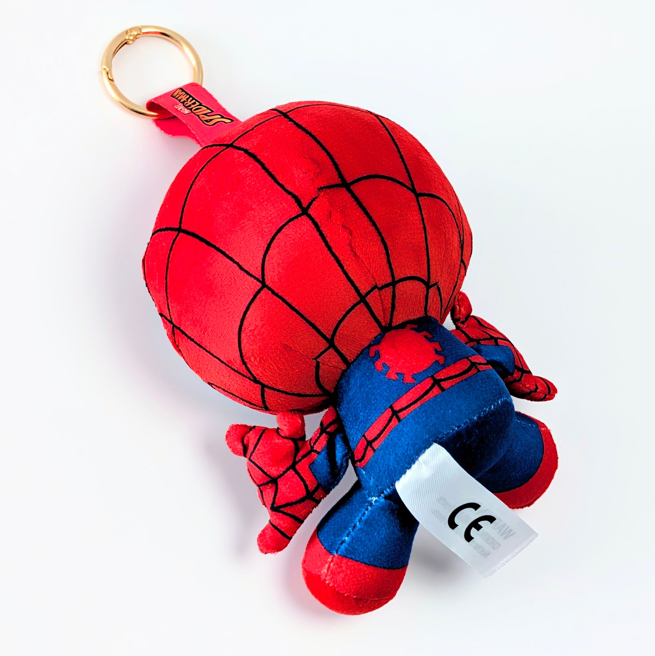 【 Spider-Man ( スパイダーマン ) 】ぬいぐるみキーホルダー / プラッシュキーホルダー / マスコット 〚アメリカン雑貨 アメトイ〛