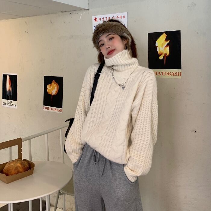 セーター オータムウィンタールーズニットコート ジャケット 秋物 冬物 モンロー97258178555