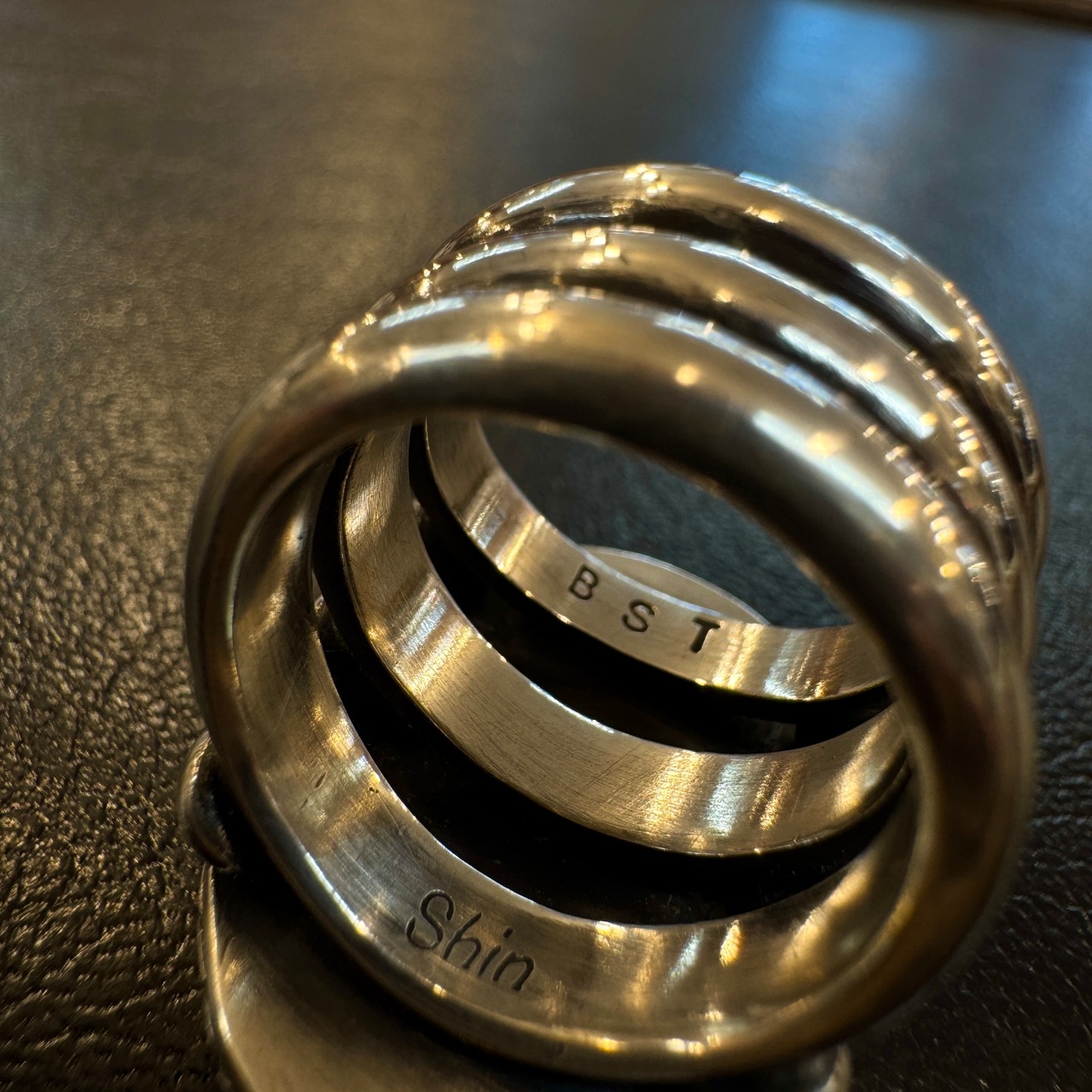 アロイシン（Alloy Shin）キングマンターコイズリング 18.5号 - 6