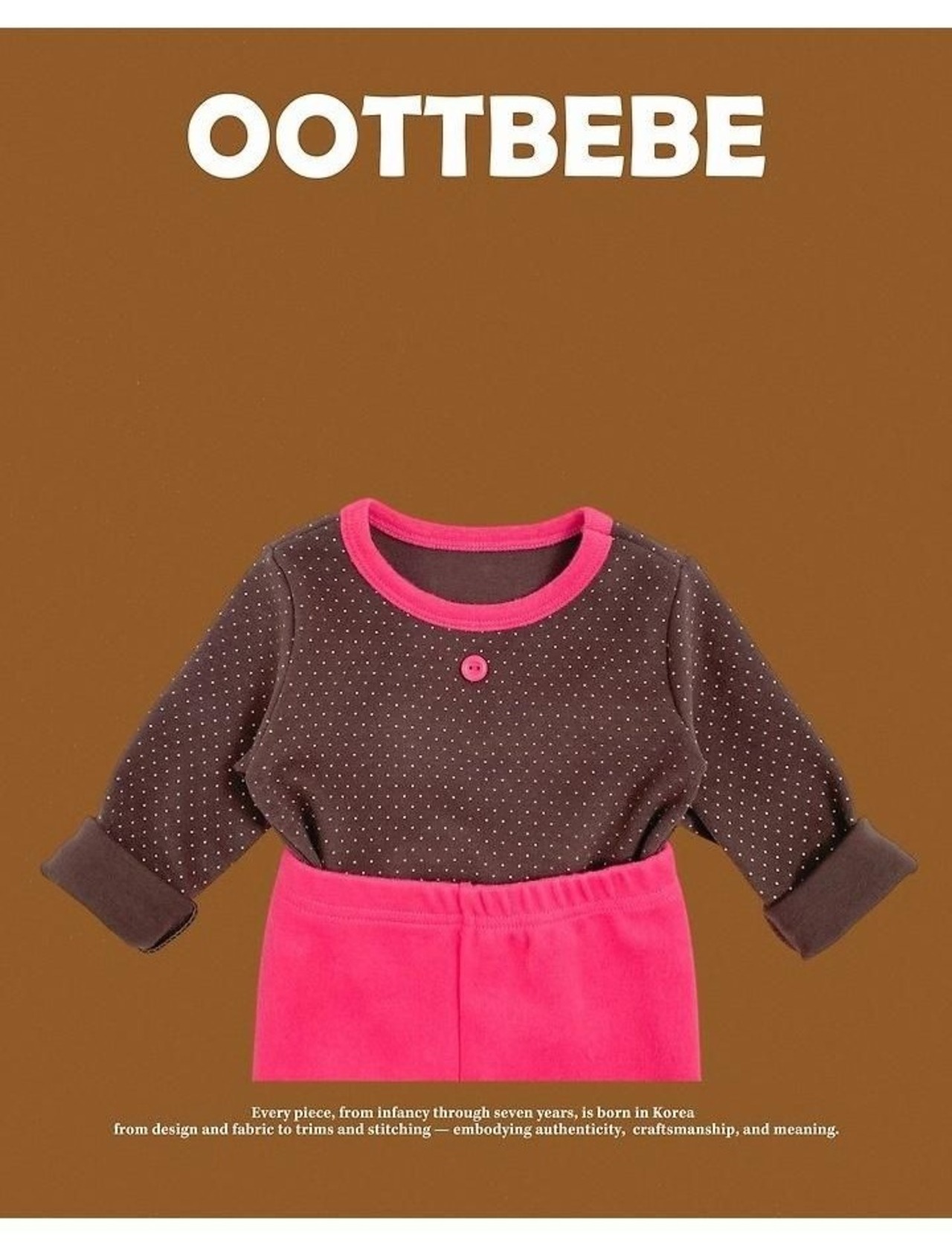 韓国子供服 / 26winter / oottbebe / まめまめルームウェア / ベビー&キッズ / 冬服 *XS~XL*