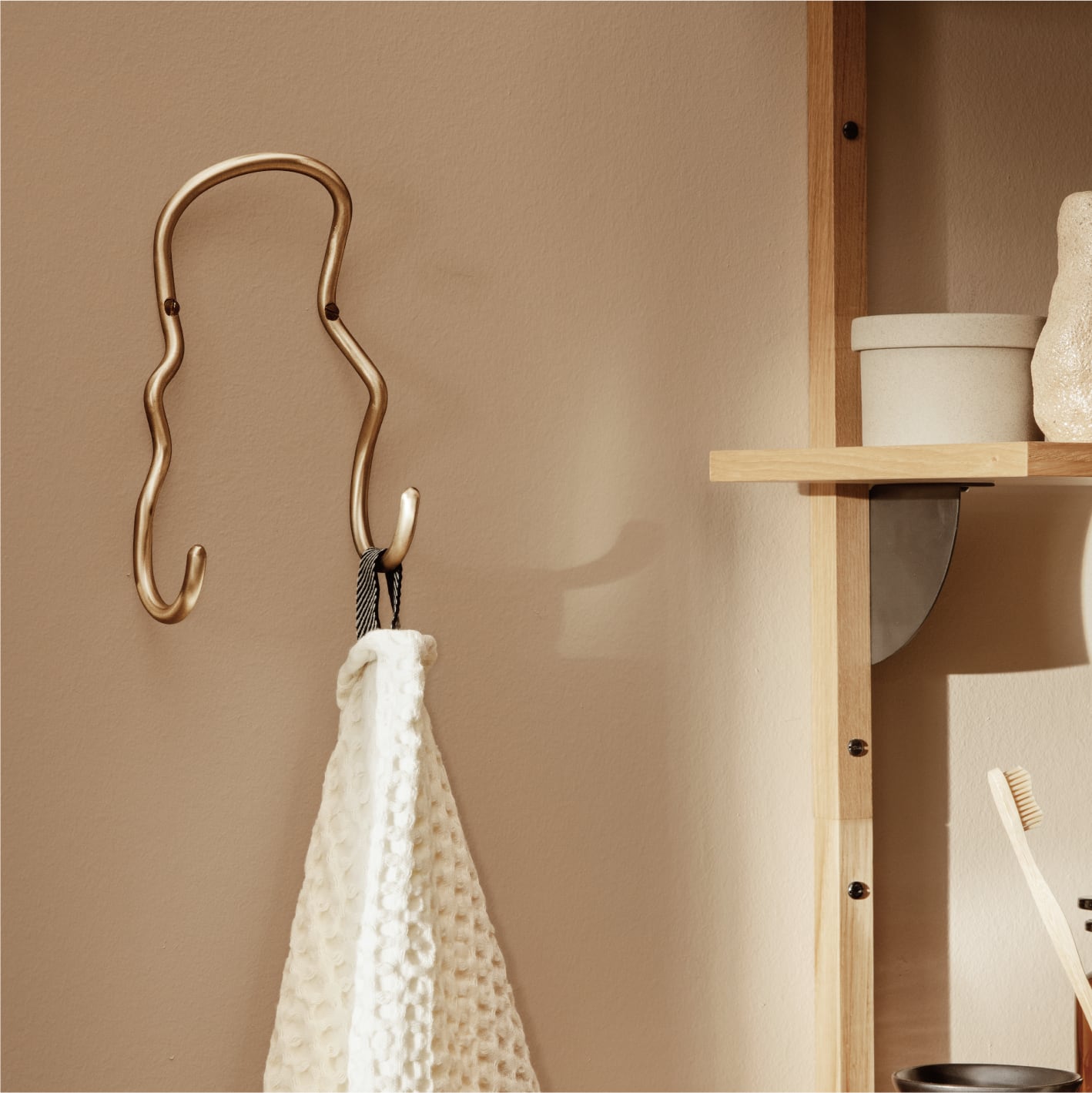 ferm LIVING - Curvature Double Hook | HIMITSUKICHI