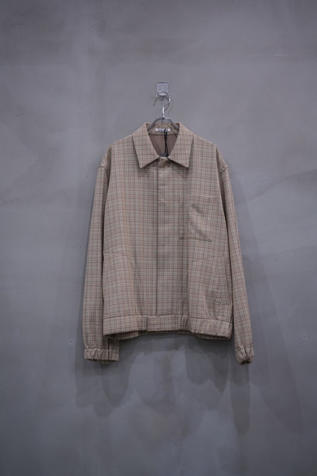 AURALEE check blouson