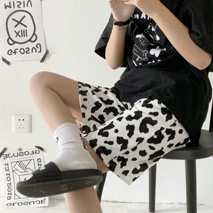 スタイルサマールーズショーツ プリントカジュアルパンツ レディース かわいい 夏物 ブルマー ケッペル49777701903