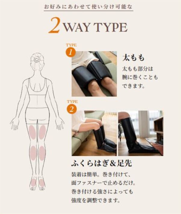 Acrivo レッグケア フットマッサージャー セルフボディケアグッズ
