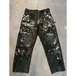 【ARCANA】PAINTER PANTS / 36 /Black×Paint