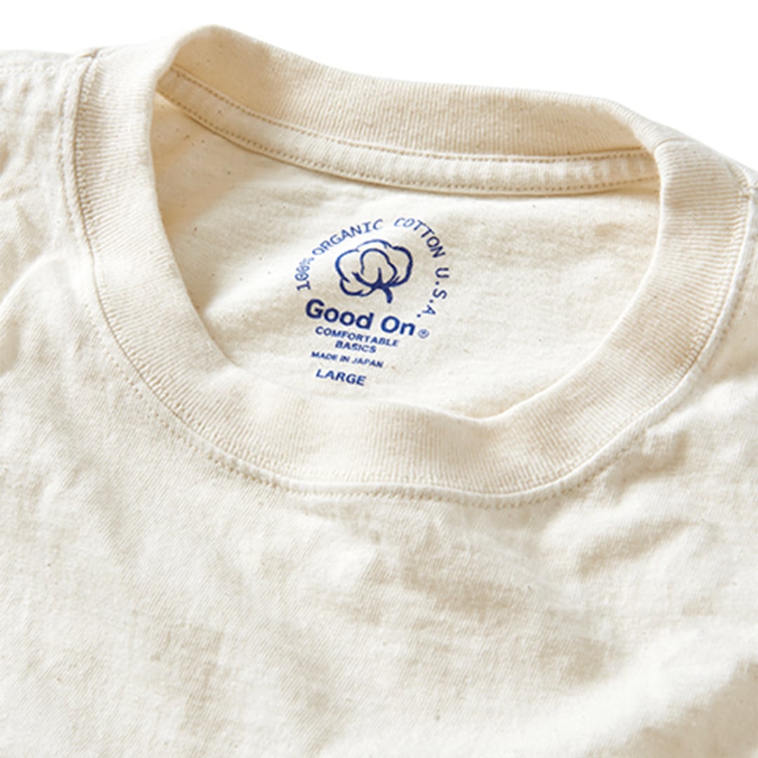 Good On / グッドオン】ORGANIC L/S CREW TEE / オーガニックロング