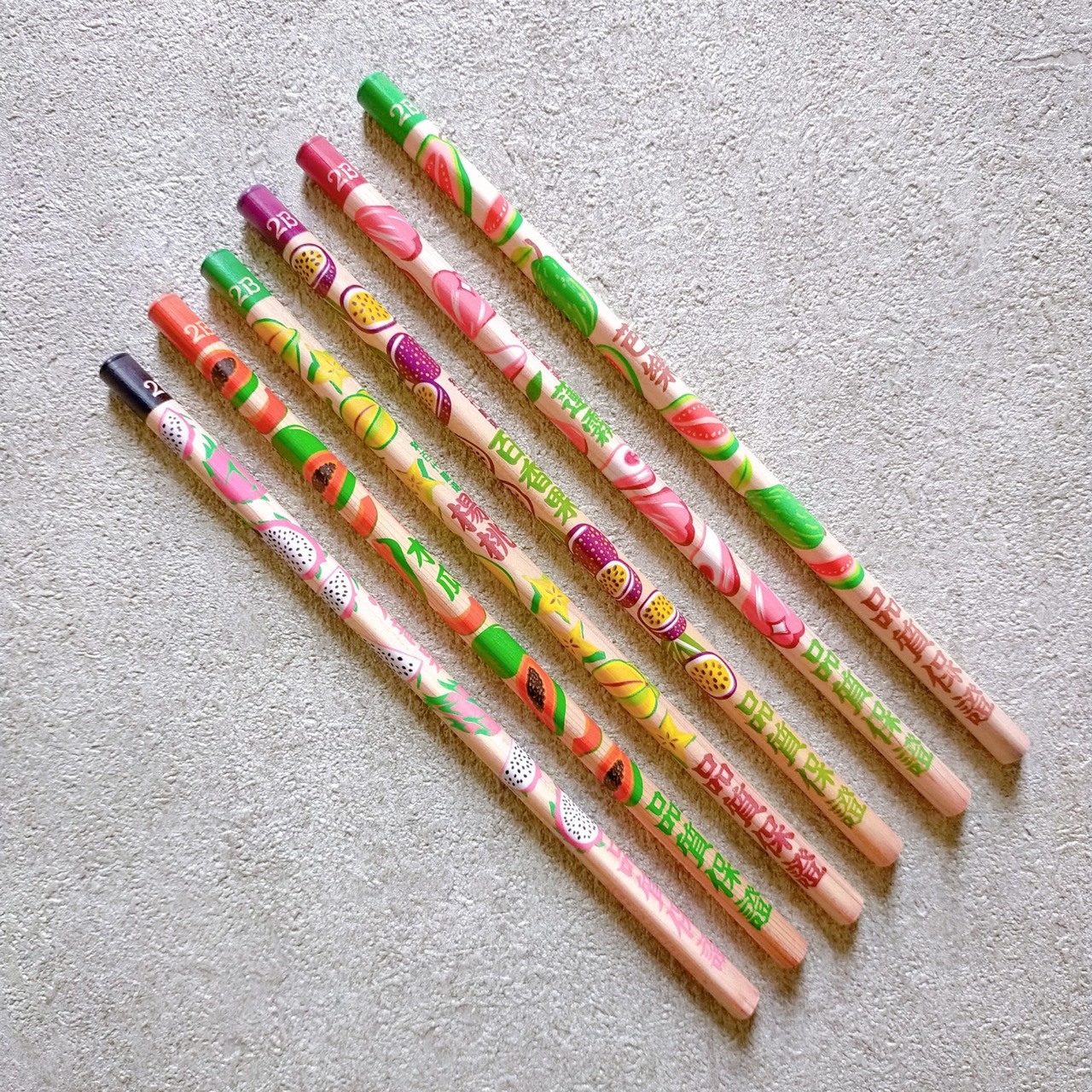 【1本〜購入可能！】利百代（LIBERTY）台湾フルーツ鉛筆