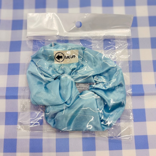 『光るおもちゃ・アクセサリー』　光るシュシュ　アソート（カラー指定不可）