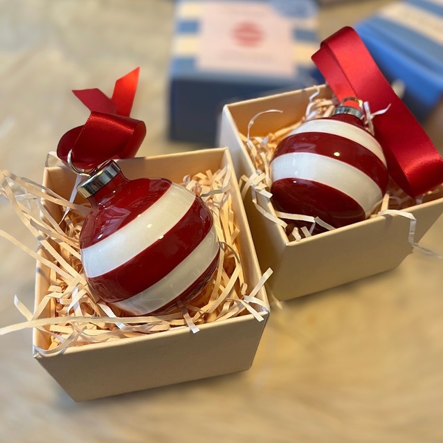【CORNISHWARE 】Mini Bauble ｜2個セット