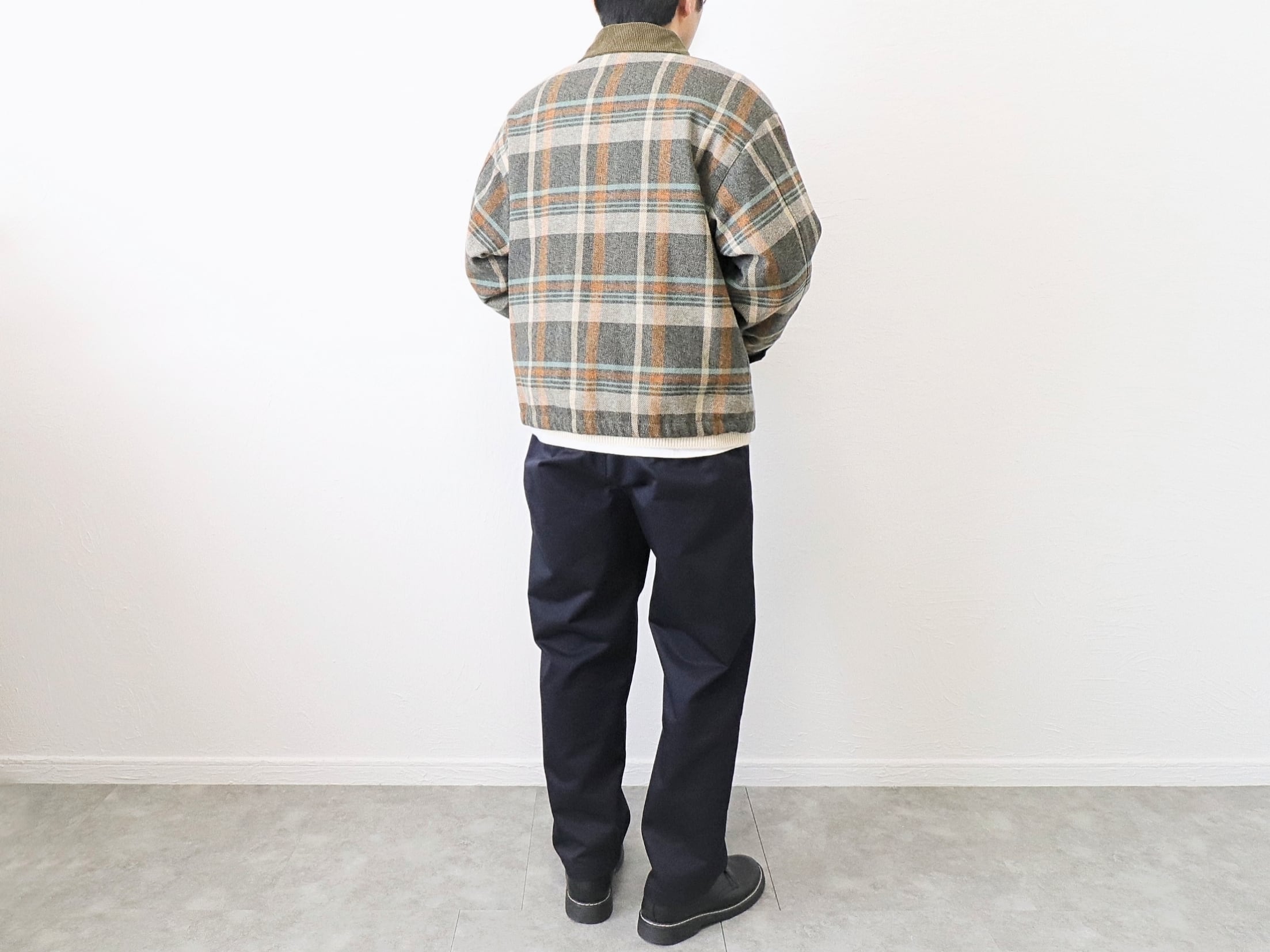 have a good day / T/C RELAX TROUSER PANTS - NAVY ハブアグッドデイ