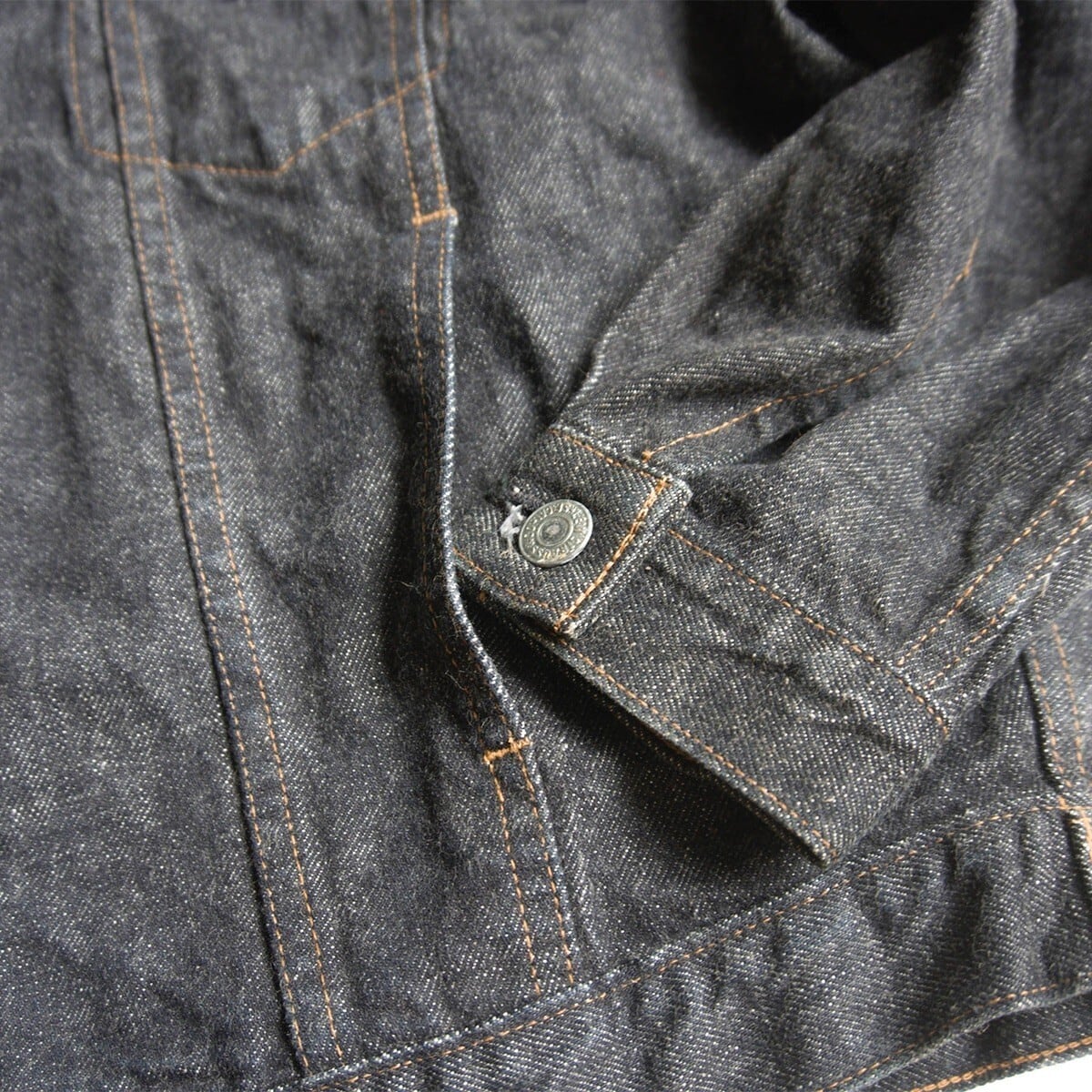 美品/80s】 LEVI'S 【70649-0259/先染め ブラック デニムジャケット