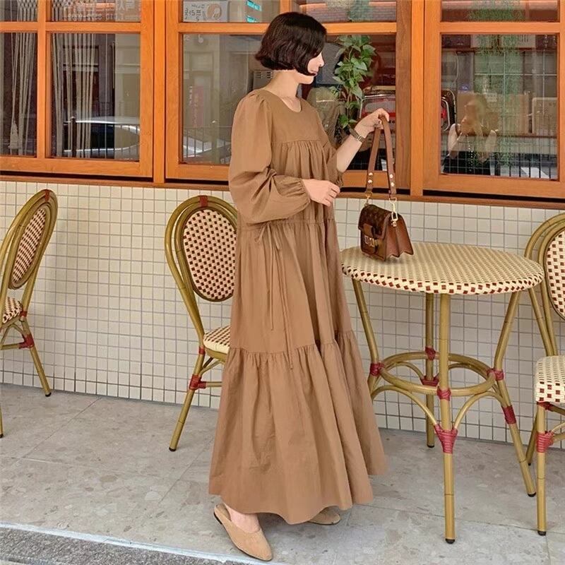 コットンティアードワンピース　AJ22262-6831