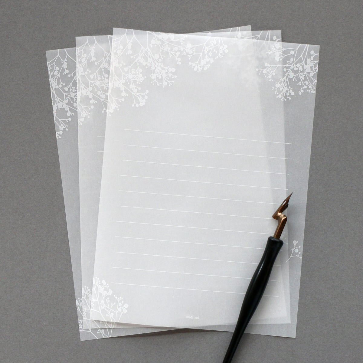 【便箋のみ】カスミソウ