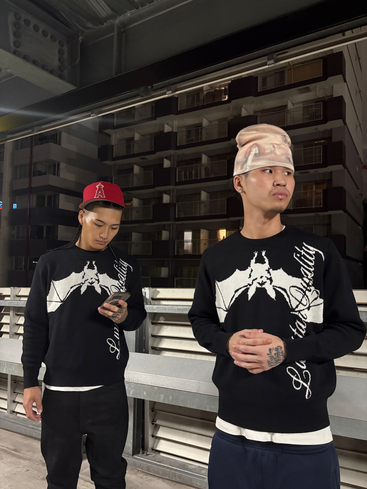 luvstar bat knit