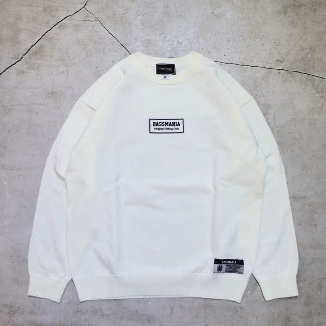 BOX LOGO Summer Knit Long Sleeve Shirt [IVORY]