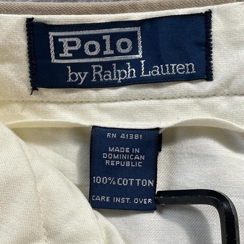 90s Polo by Ralph Lauren 38/36 ベージュチノパンツ 詳細写真2