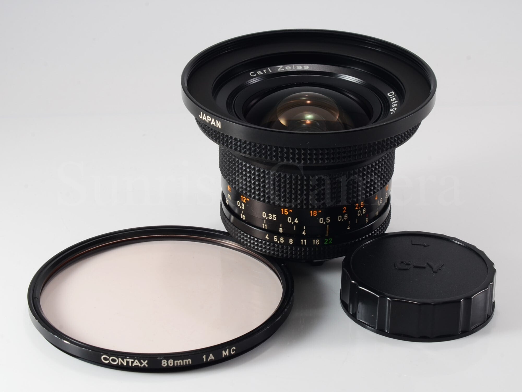 中古】CONTAX Carl Zeiss Distagon T* 18mm F4 MMJ コンタックス