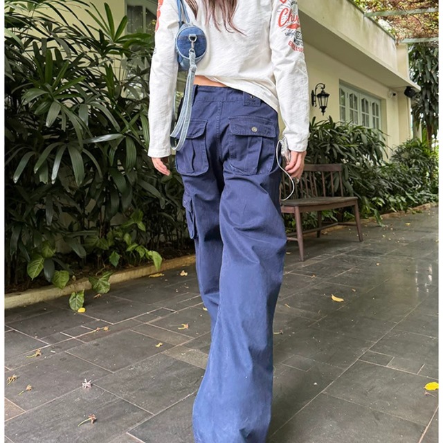 drawstring cargo pants　ドローコードカーゴパンツ　J2158