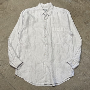 GOOUCH LINEN SHIRT WHITE
