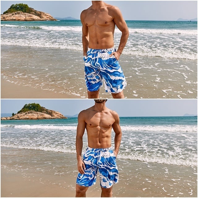 予約販売】メンズ 水着 ビーチウエア サーフパンツ 海パン ビーチ