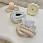 ノットデザインティッシュボックス ティッシュボックスカバー クリエイティブセラミックティッシュホルダー バスルーム リビングルーム ベッドルーム バニティカウンター ティッシュストレージボックス ホームデコレーション バスルームアクセサリー