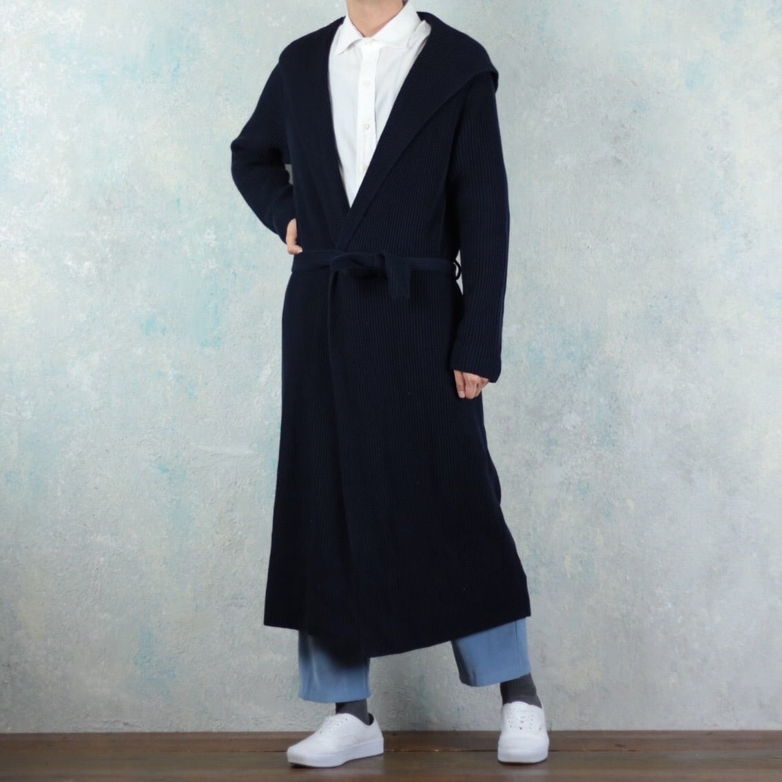 Lauren Ralph Lauren コットンニット ガウンコート【FF-3066】 | cv