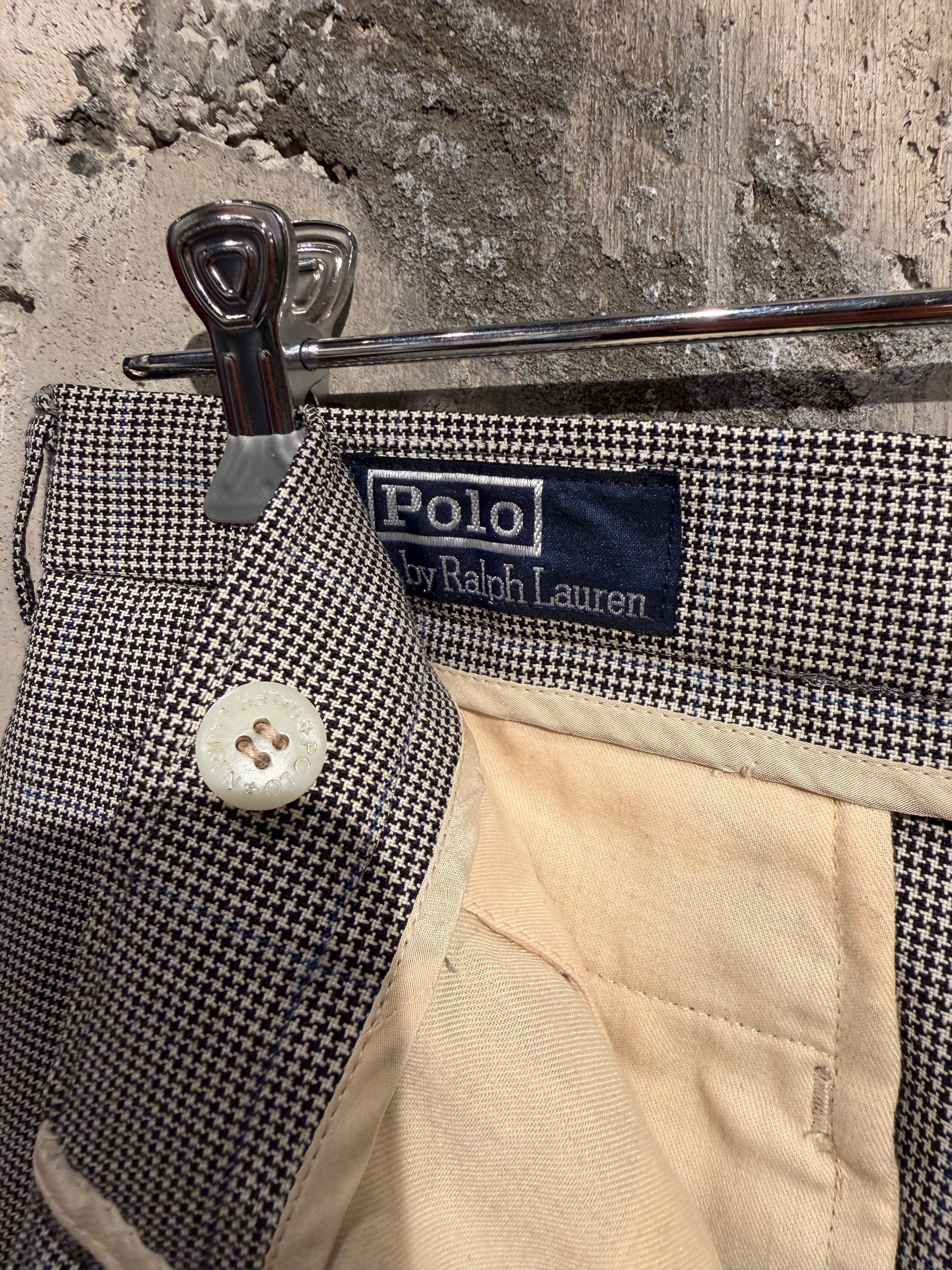 Polo by Ralph Lauren 】 Slacks ラルフローレン 千鳥柄 スラックス