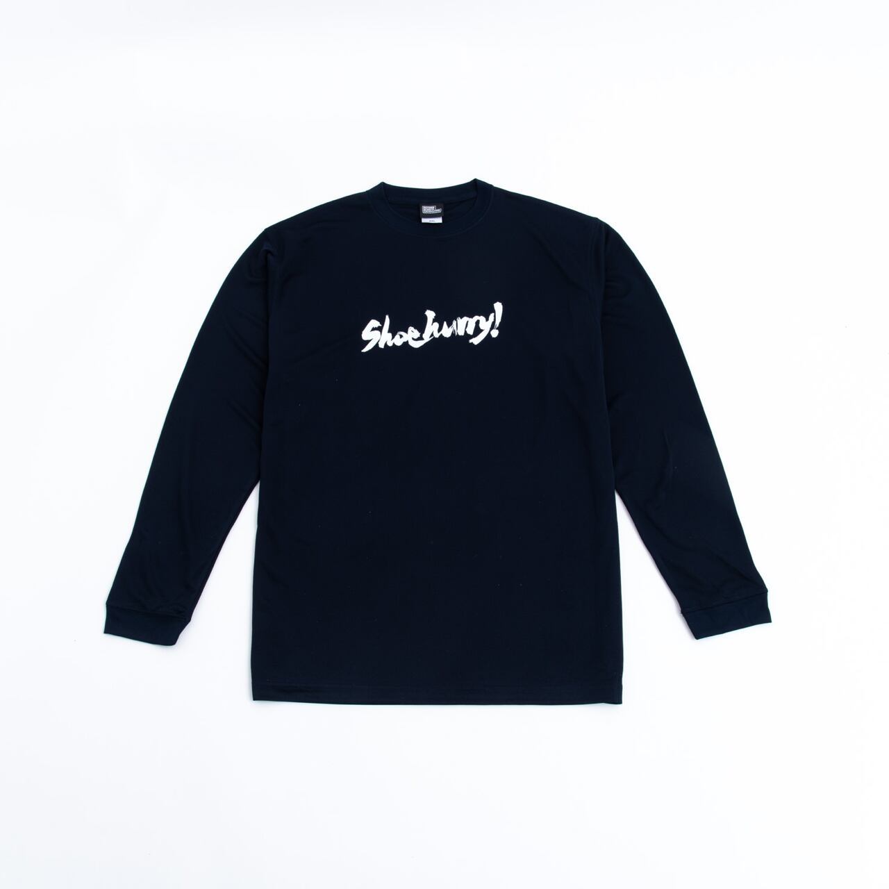 SHOEHURRY! LOGO SILKY DRY LONG T-SHIRT (NAVY/WHITE) | シルキードライロングTシャツ(ネイビー/ホワイト)
